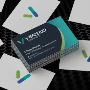 Versko printed business cards